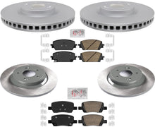 F&R Disc Brake Rotors Ceramic Disc Brake Pads For Hyundai Santa Fe 21-24 2.5L