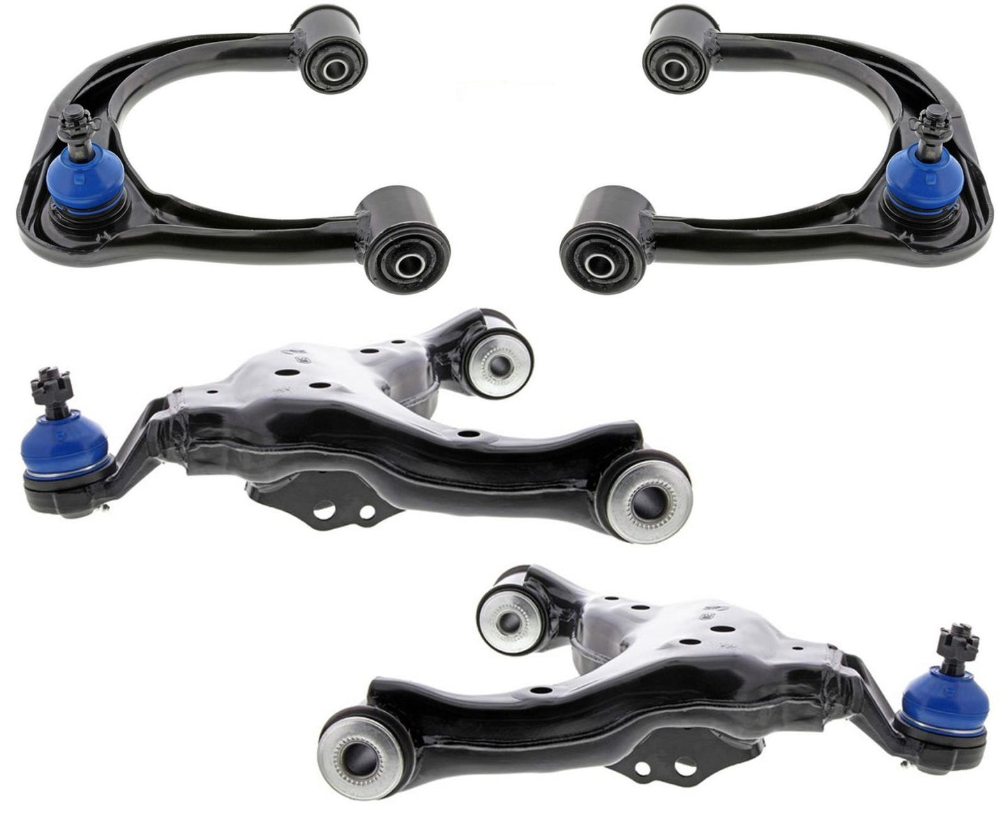 Mevotech Front Upper Lower Control Arms For Toyota Tacoma 2016 2018 2020 2023