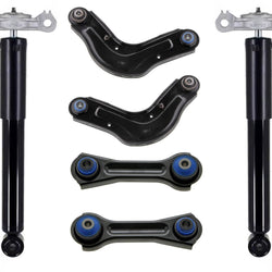 Amortiguadores traseros y brazos de control laterales para Pacifica 17-23 con suspensión resistente