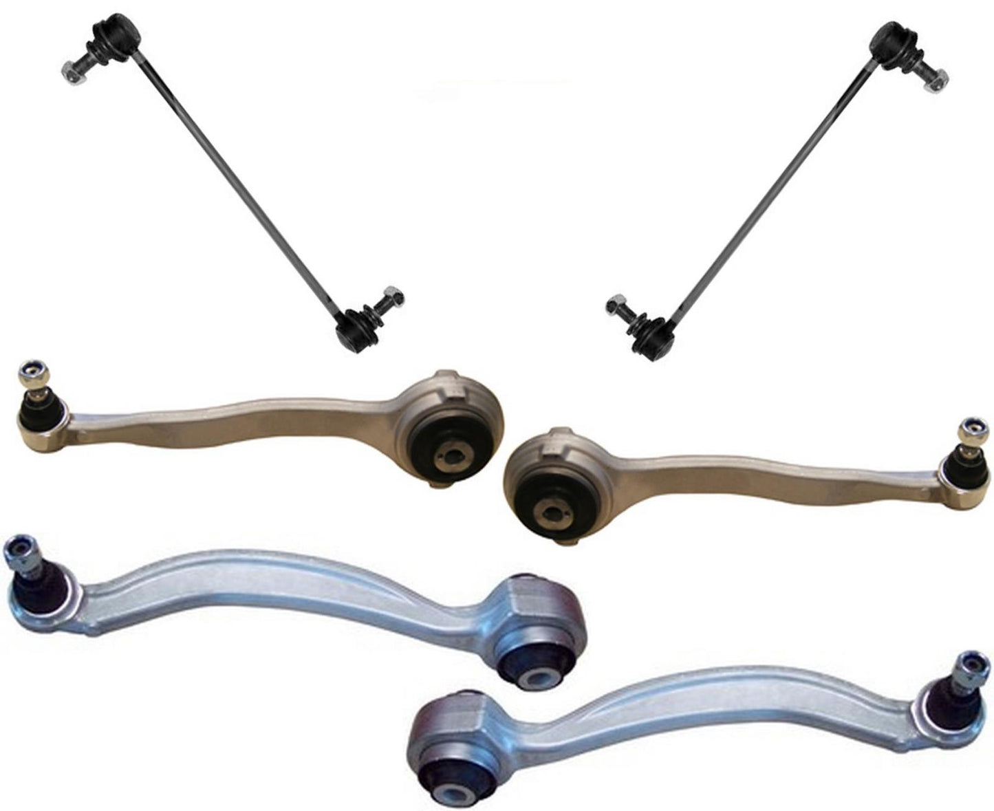 Front Lower Control Arms & Links For C250 2012-2015 Rear Wheel Drive W/O Sport