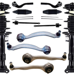 Front Struts Control Arms Tie Rods & Links For C250 12-2014 Rear Wheel Drive