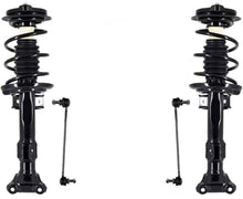 Front Struts & Sway Bar Links For Mercedes Benz C250 2012-2014 Rear Wheel Drive