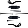 Front Inner & Outer Tie Rods For Mrecedes Benz C250 2010-2015 Rear Wheel Drive