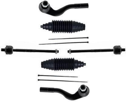 Front Inner & Outer Tie Rods For Mrecedes Benz C250 2010-2015 Rear Wheel Drive