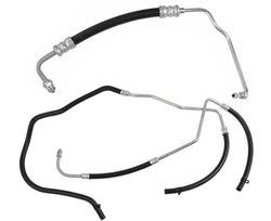 Power Steering Pressure Hose & Return Hose Cooler Tube Set For 99-04 F-250 6.8L