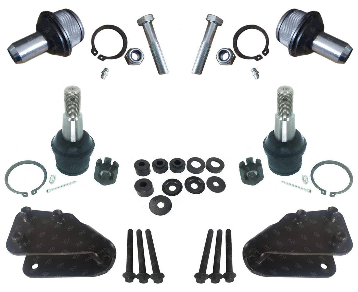 Radius Control Arms Brackets Bushings For Ford E250 Econoline Van 1992-2007