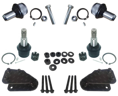 Radius Control Arms Brackets Bushings For Ford E250 Econoline Van 1992-2007