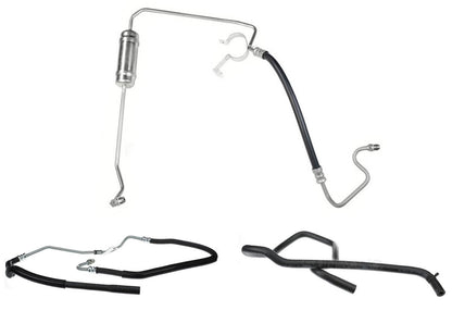Power Steering Pressure & Return Hose for Ford Taurus 01-07 OHV Without Switch