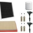 Ignition Coil & Air Cabin Filter Spark Plugs For Chevrolet Malibu 2013-2015 2.5L