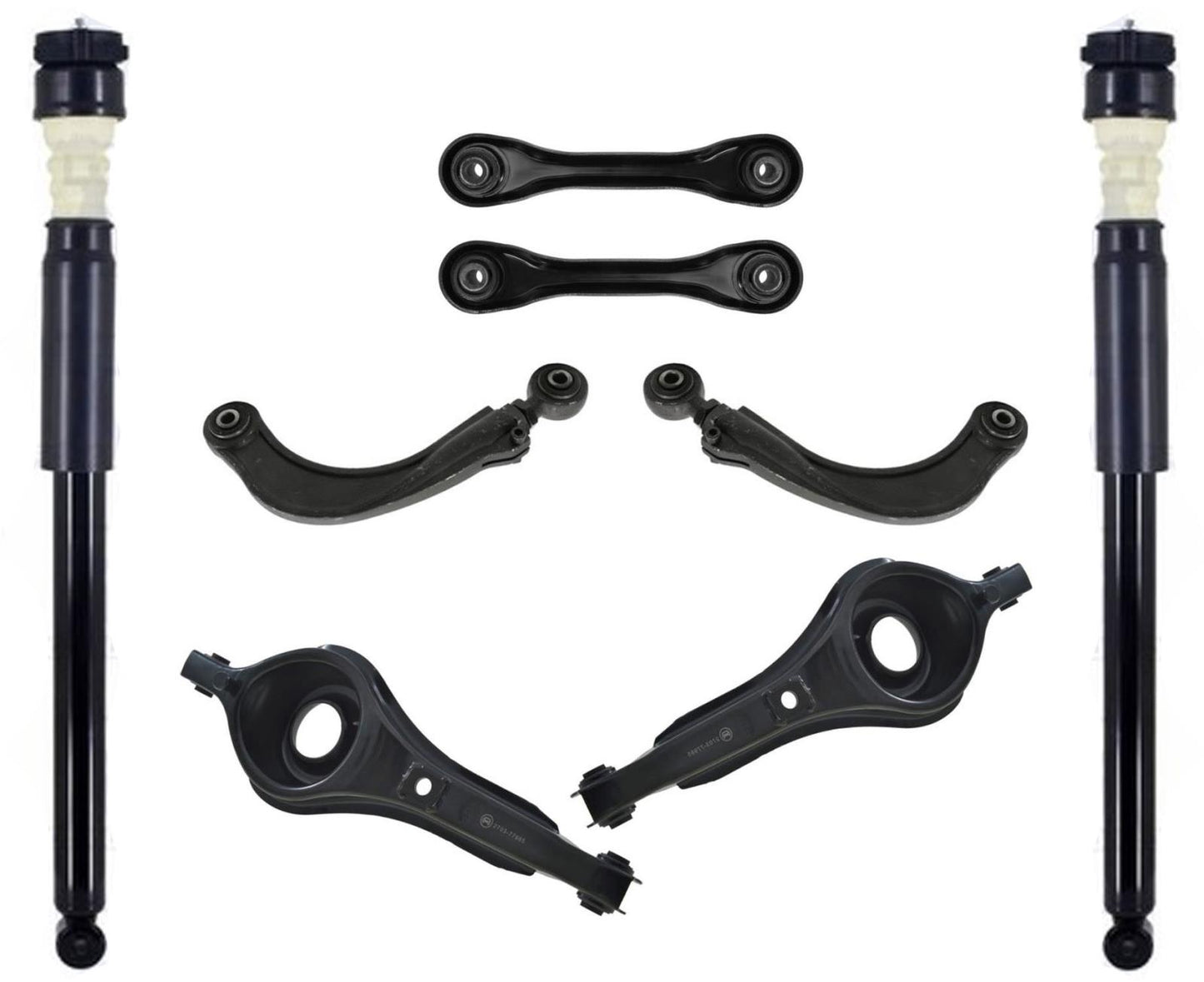 Brazos traseros ajustables, amortiguadores y soportes para Ford Focus Sedan 2000-11
