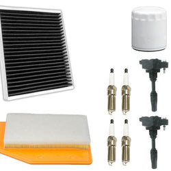 Ignition Coil & Air Cabin Filter Spark Plugs For Buick LaCrosse Hybrid 2018-2019