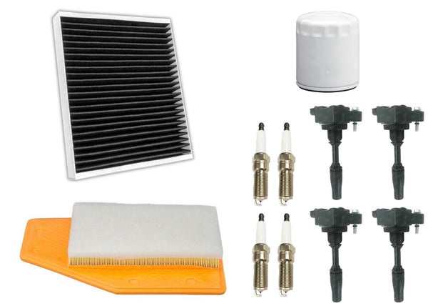 Ignition Coil & Air Cabin Filter Spark Plugs For Buick LaCrosse Hybrid 2018-2019