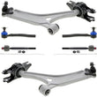 Mevotech Front Lower Control Arms Tie Rods & Links For Honda Accord 2023 2024