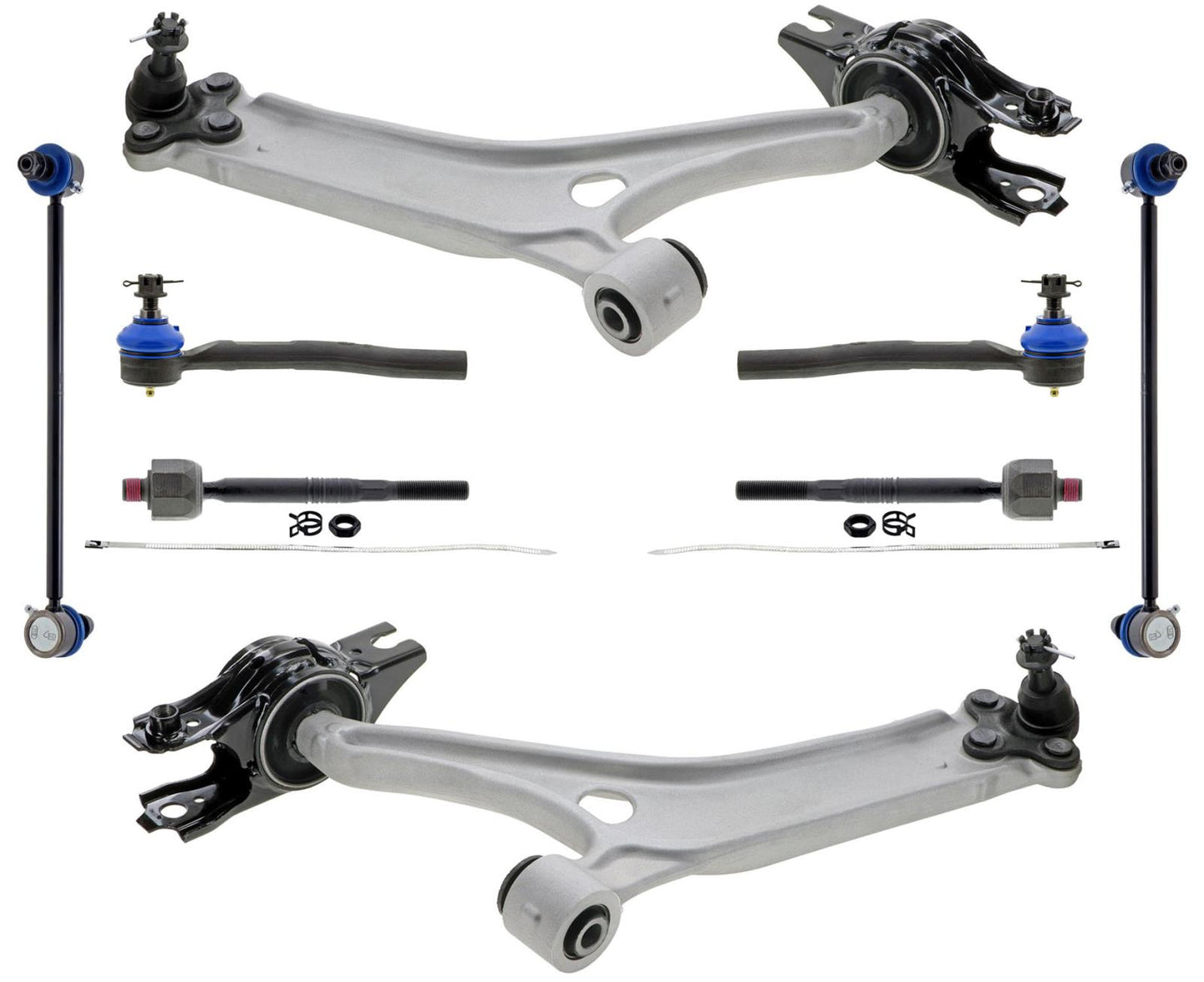 Mevotech Front Lower Control Arms Tie Rods & Links For Honda Accord 2023 2024