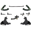 Shocks Control Arms Tie Rods Center Link Arm For Frontier 99-01 4 Wheel Drive