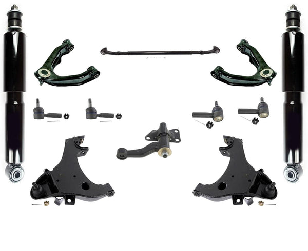 Shocks Control Arms Tie Rods Center Link Arm For Frontier 99-01 4 Wheel Drive