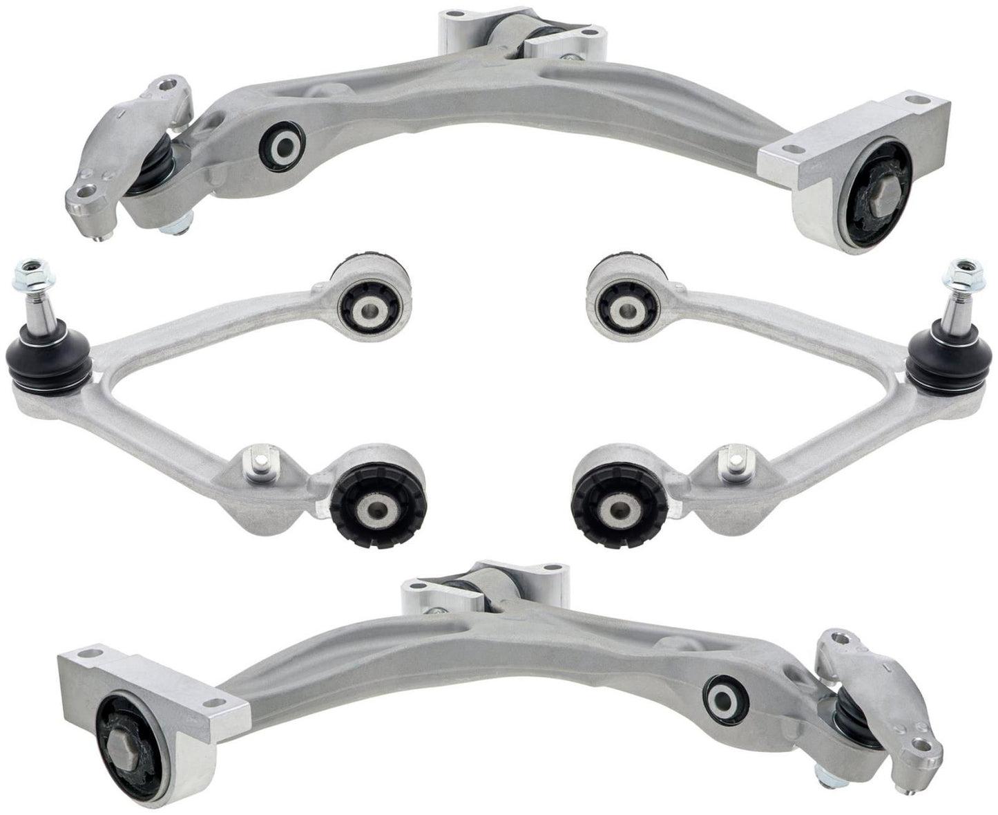Front Lower & Upper Control Arms W/ Ball Joints For Volvo V60 2019 2020 2024