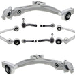 Upper Lower Control Arms W/ Ball Joints Tie Rods & Links For V60 2019-2024