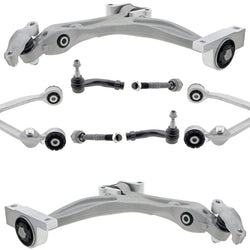 Upper Lower Control Arms W/ Ball Joints Tie Rods & Links For V60 2019-2024