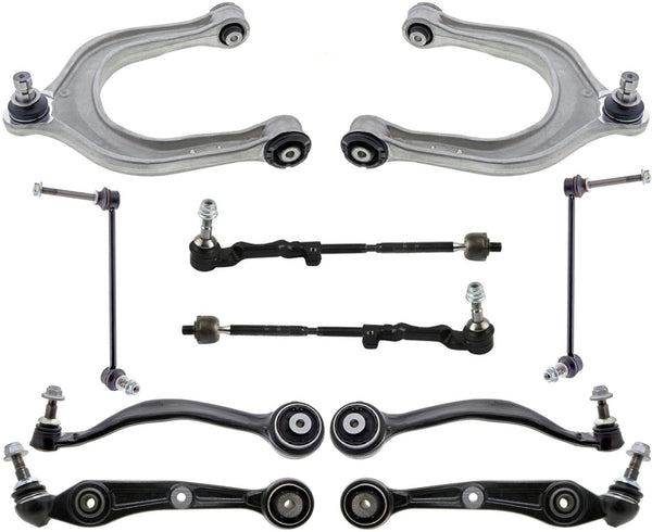 Upper Lower Control Arms Tie Rods & Links For BMW X5 2019-2023 All Wheel Drive