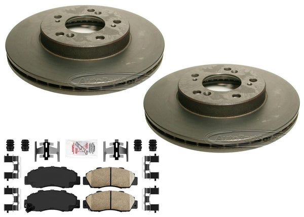 Performance Disc Brake Rotors Ceramic Pads for Honda CR-V CRV 97 1998 1999 2001