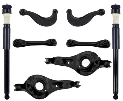 Rear Control Arms & Complete Shocks Absorber For Focus 2000-11 Sedan Hatchback