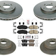 Performance Disc Brake Rotors Ceramic Pads for Acura TL 1999 2000 2001 2002 2003