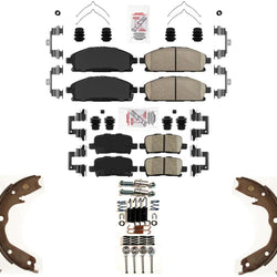 AME Ceramic Disc Brake Pads Park Shoes for Acura MDX 2003 2004 2005 2006