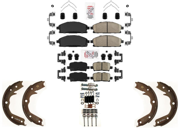 AME Ceramic Disc Brake Pads Park Shoes for Acura MDX 2003 2004 2005 2006