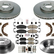 Performance Disc Brake Rotors Ceramic Pads for Acura MDX 2003 2004 2005 2006