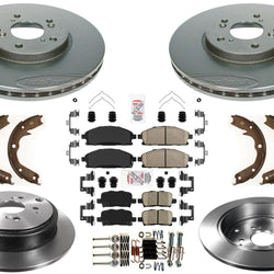 Performance Disc Brake Rotors Ceramic Pads for Acura MDX 2003 2004 2005 2006