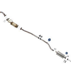 Exhaust Pipe System Muffler Resonator For Honda Civic Sedan 2014-2015 1.8L Auto