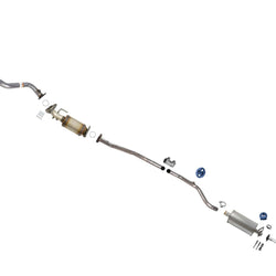 Exhaust Pipe System Muffler Resonator For Honda Civic Sedan 2014-2015 1.8L Auto
