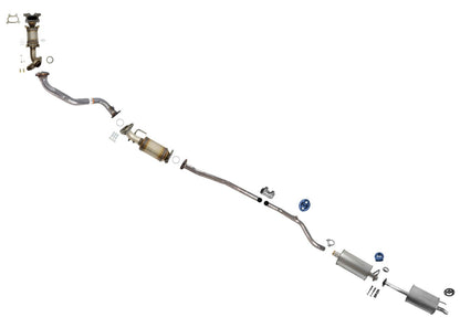 Exhaust Pipe System Muffler Resonator For Honda Civic Sedan 2014-2015 1.8L Auto