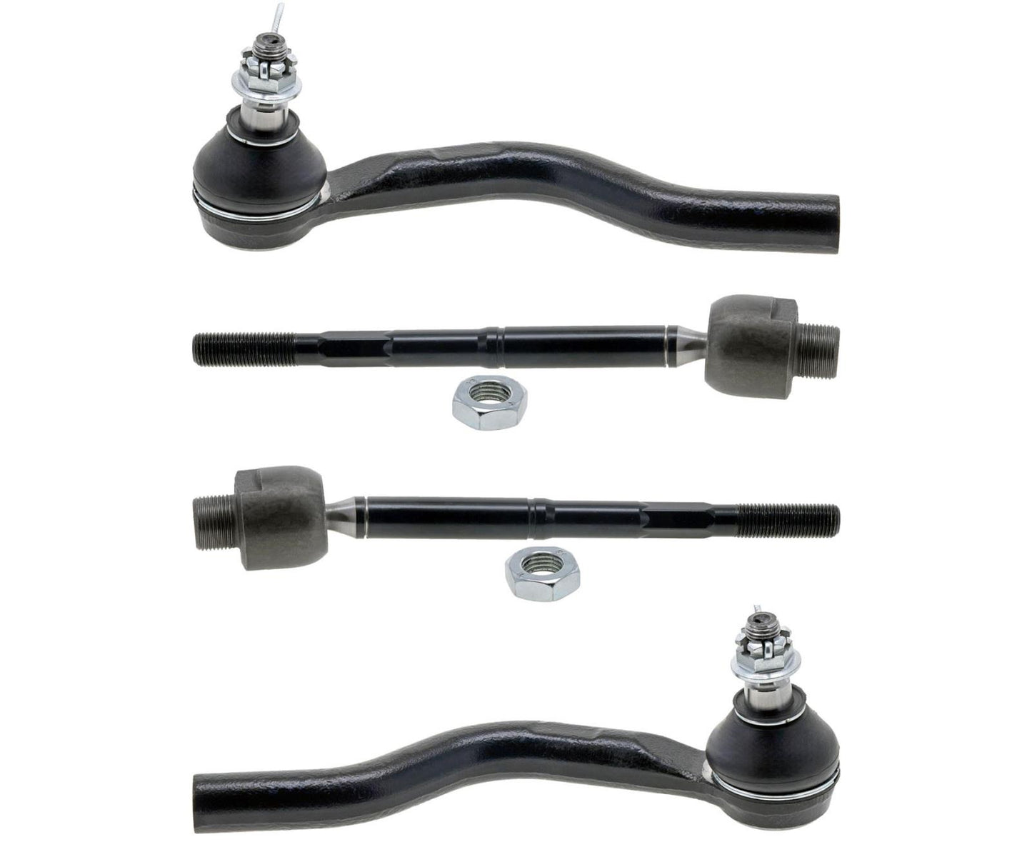 Mevotech Front Inner & Outer Tie Rods For Acura RDX 2019 2021 2022 2023 2024