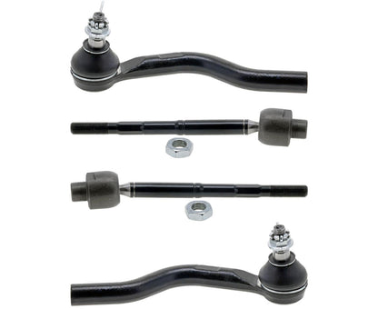 Mevotech Front Inner & Outer Tie Rods For Acura RDX 2019 2021 2022 2023 2024