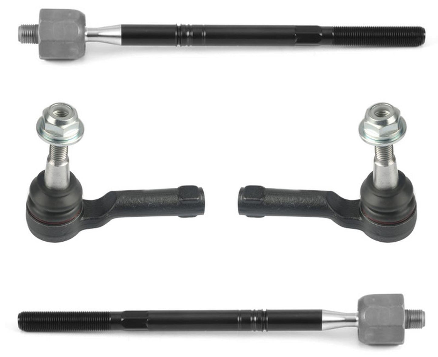 Front Inner & Outer Tie Rods For Land Rover Discovery Sport 2020 2021 2022 2023