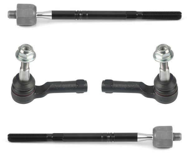 Front Inner & Outer Tie Rods For Land Rover Discovery Sport 2020 2021 2022 2023