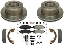 Disc Brake Rotors & Brake Pads for Ford F250 Super Duty 2005 2006 2007 4x4 SRW