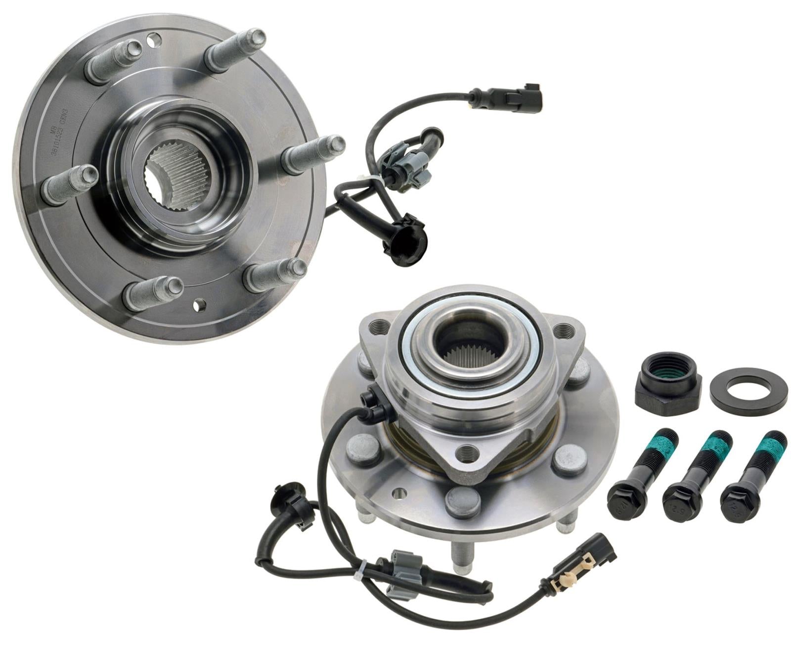 Front Wheel Hub Bearing Kit For Chevrolet Tahoe 2015 2018 2020 4 Wheel Drive