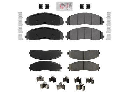 ASD Fleet Duty Semi Metallic Disc Brake Pads for Ford F250 Super Duty 2023 2025