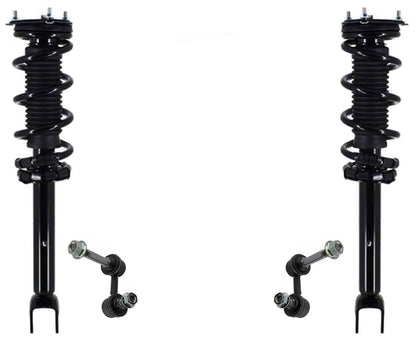Front Complete Struts & Links For Infiniti Q50 2016 2017 2019 Rear Wheel Drive