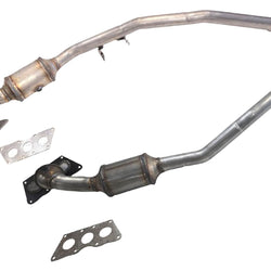 L & R Engine Pipe Catalytic Converter for Mercedes Benz ML350 12 2013 2014 2015