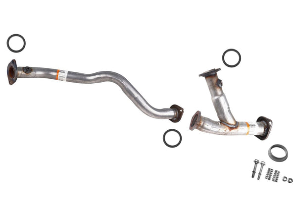 Front Engine Y Pipe for Toyota Highlander 2017 2018 2019 3.5L Gas Non-Hybrid