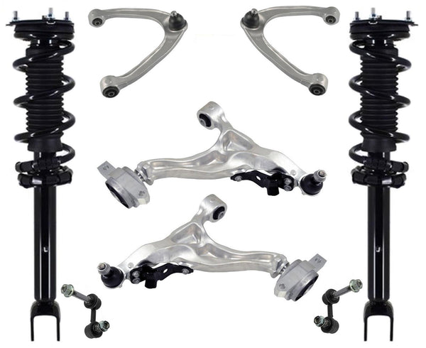 Front Struts Control Arms & Links For Infiniti Q50 2016-2019 Rear Wheel Drive