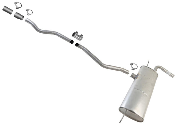 Weld On Economy Muffler Exhaust System for Ford Fusion 2013 2014 2015 2016 2020