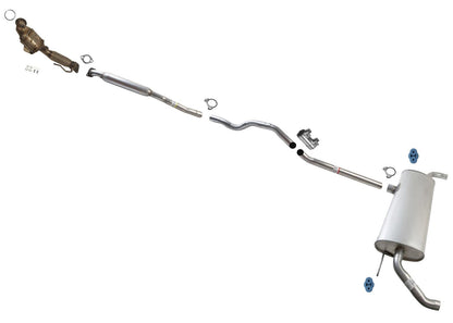 Catalytic Converter Resonator Pipe Muffler for Ford Fusion 13-16  All Wheel Drv