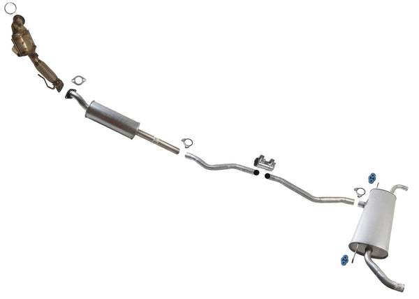 Catalytic Conv Pipes Muffler for Ford Fusion 2013-2016 Front Wheel D 2.0L Turbo