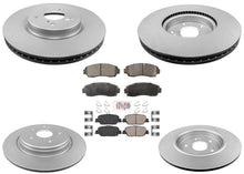 Coated Disc Brake Rotors Ceramic Brake Pads for Honda CR-V Hybrid 2023 2024