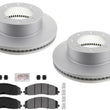 Front Disc Brake Rotors Fleet Brake Pads for Ford F250 Super Duty 2023-2024 4x4